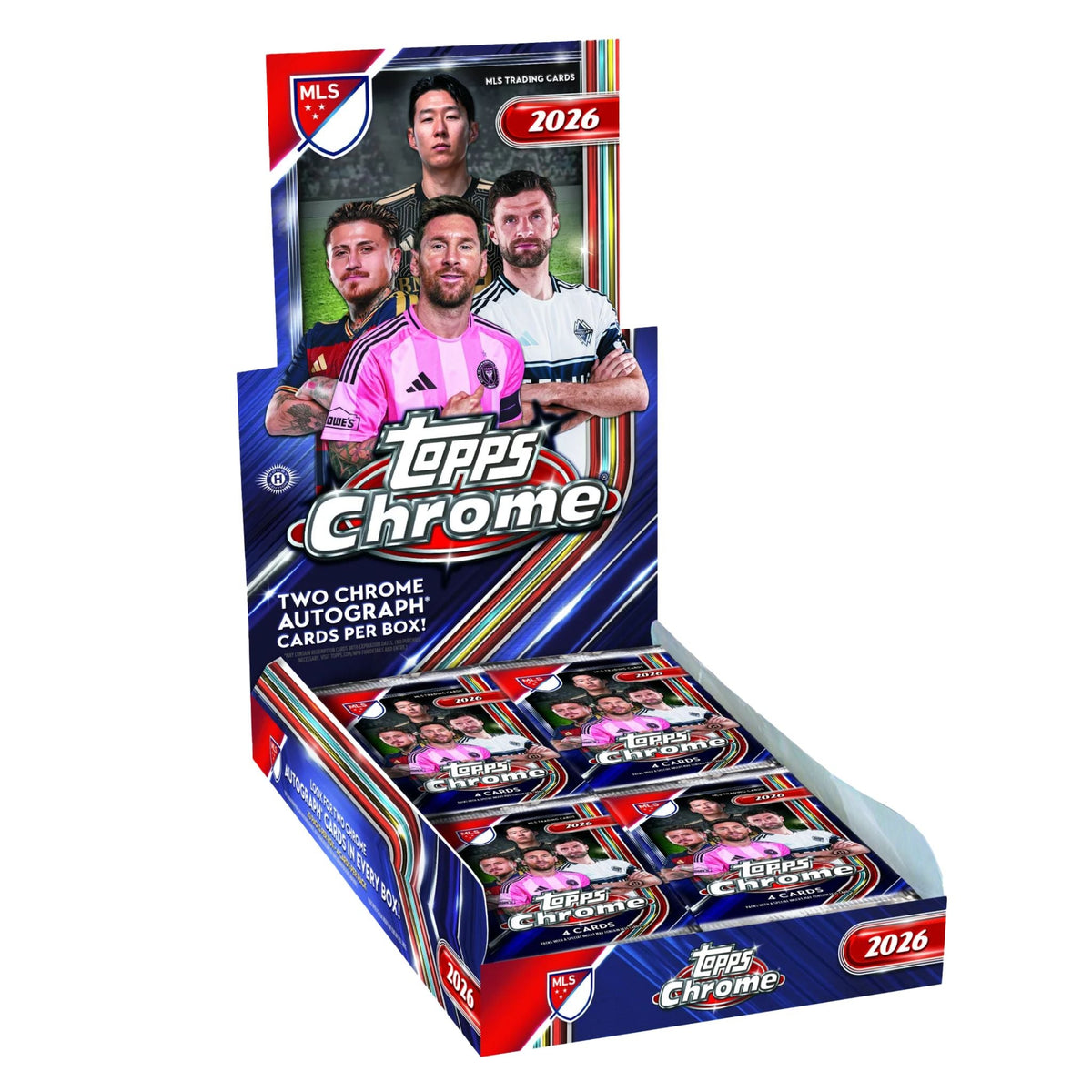 2026 Topps Chrome MLS Soccer Hobby Box