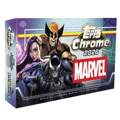 2026 Topps Chrome Marvel Comics Hobby Box