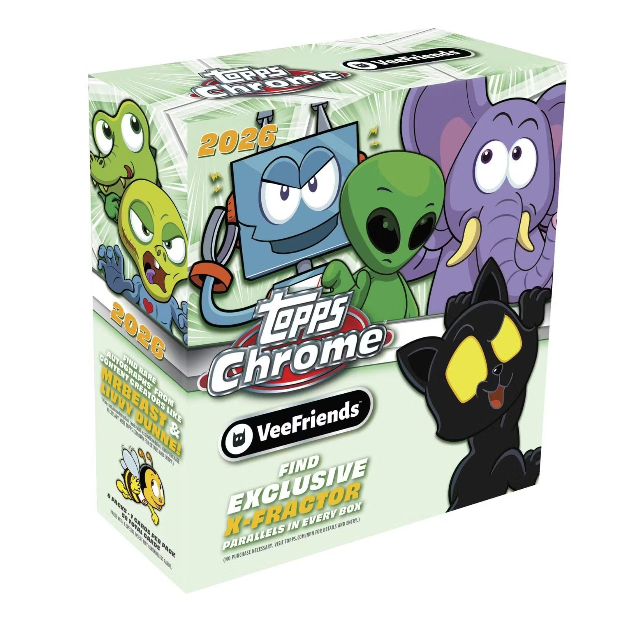 2026 Topps Chrome VeeFriends Mega Box