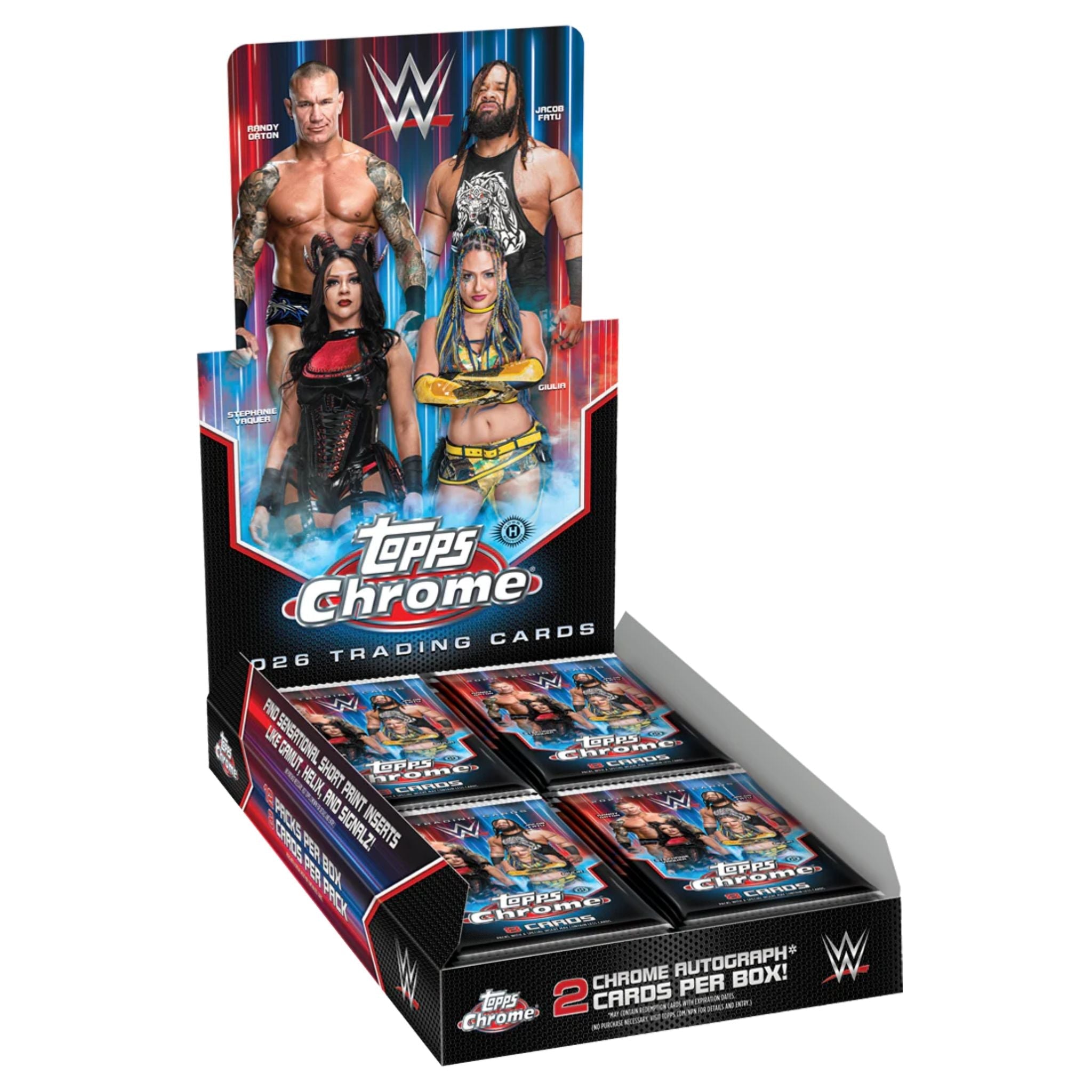 2026 Topps Chrome WWE Hobby Box