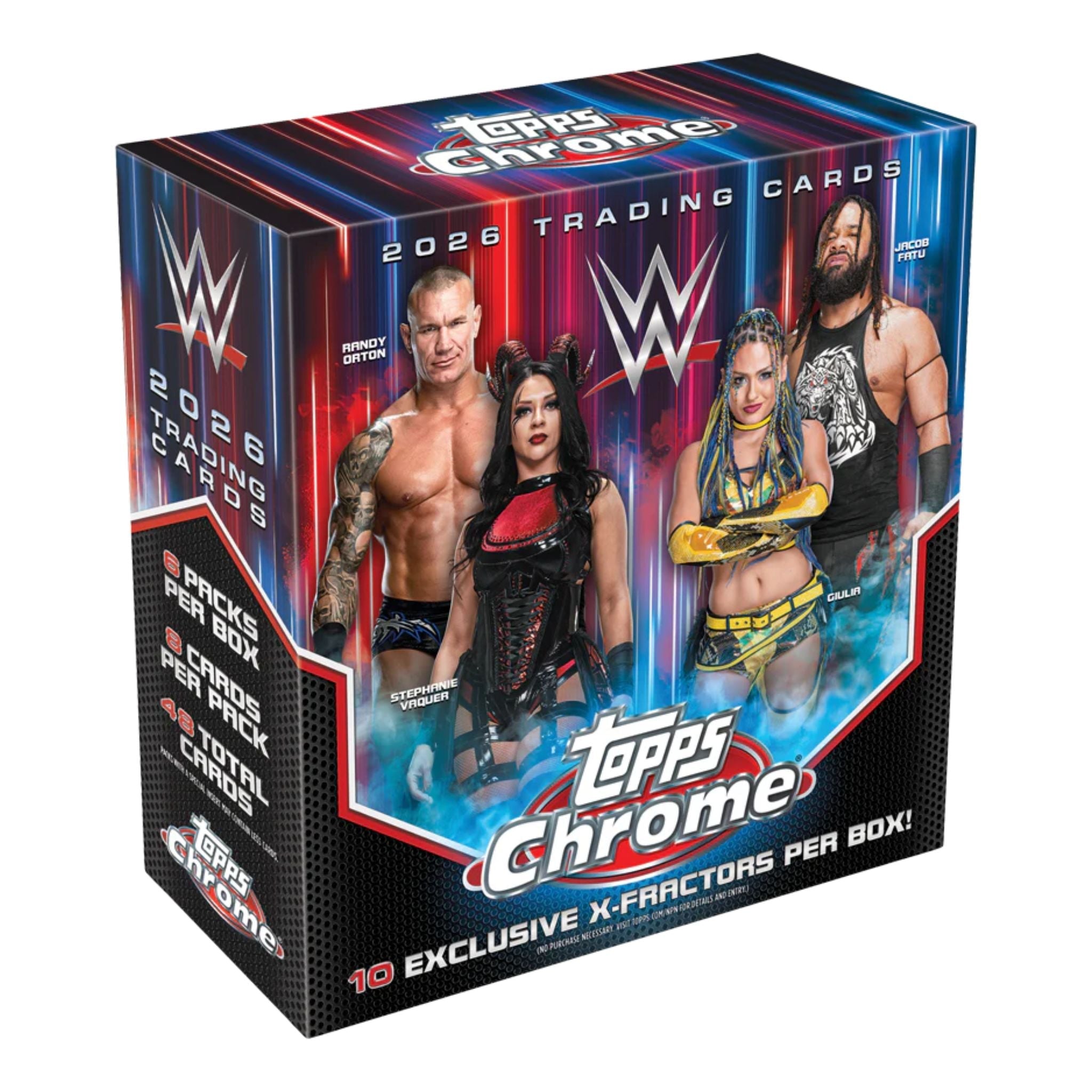2026 Topps Chrome WWE Mega Box
