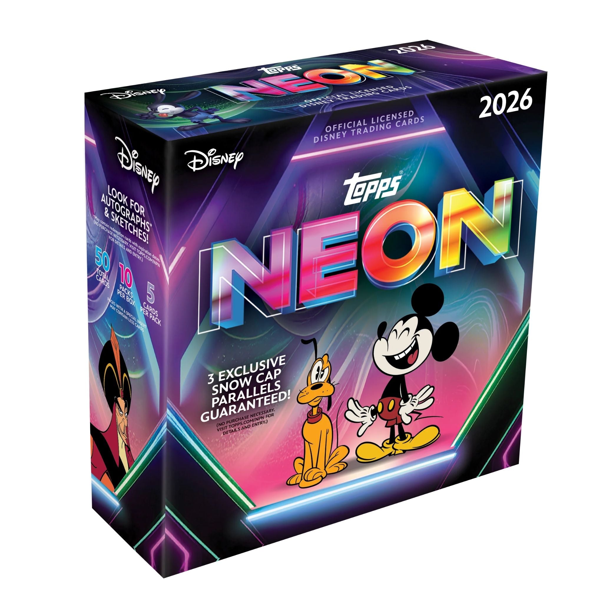 2026 Topps Disney Neon Mega Box
