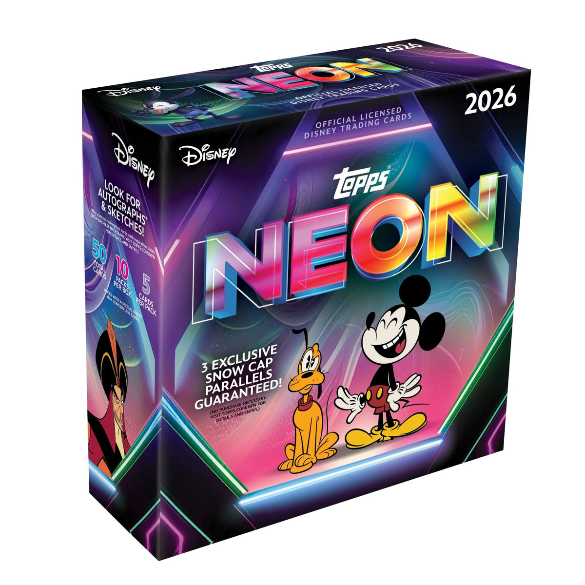 2026 Topps Disney Neon Mega Box