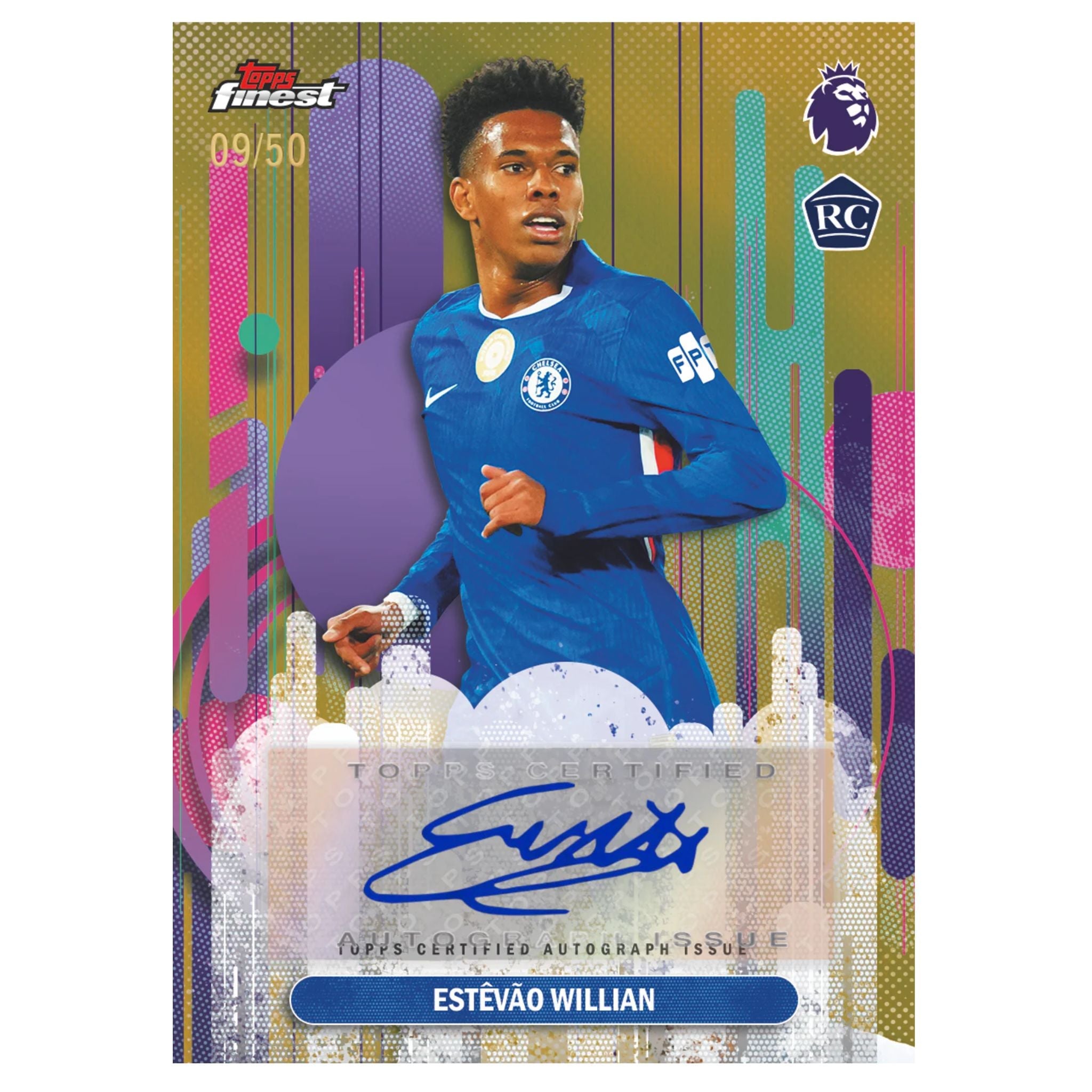 2026 Topps Finest Premier League Soccer Hobby Box