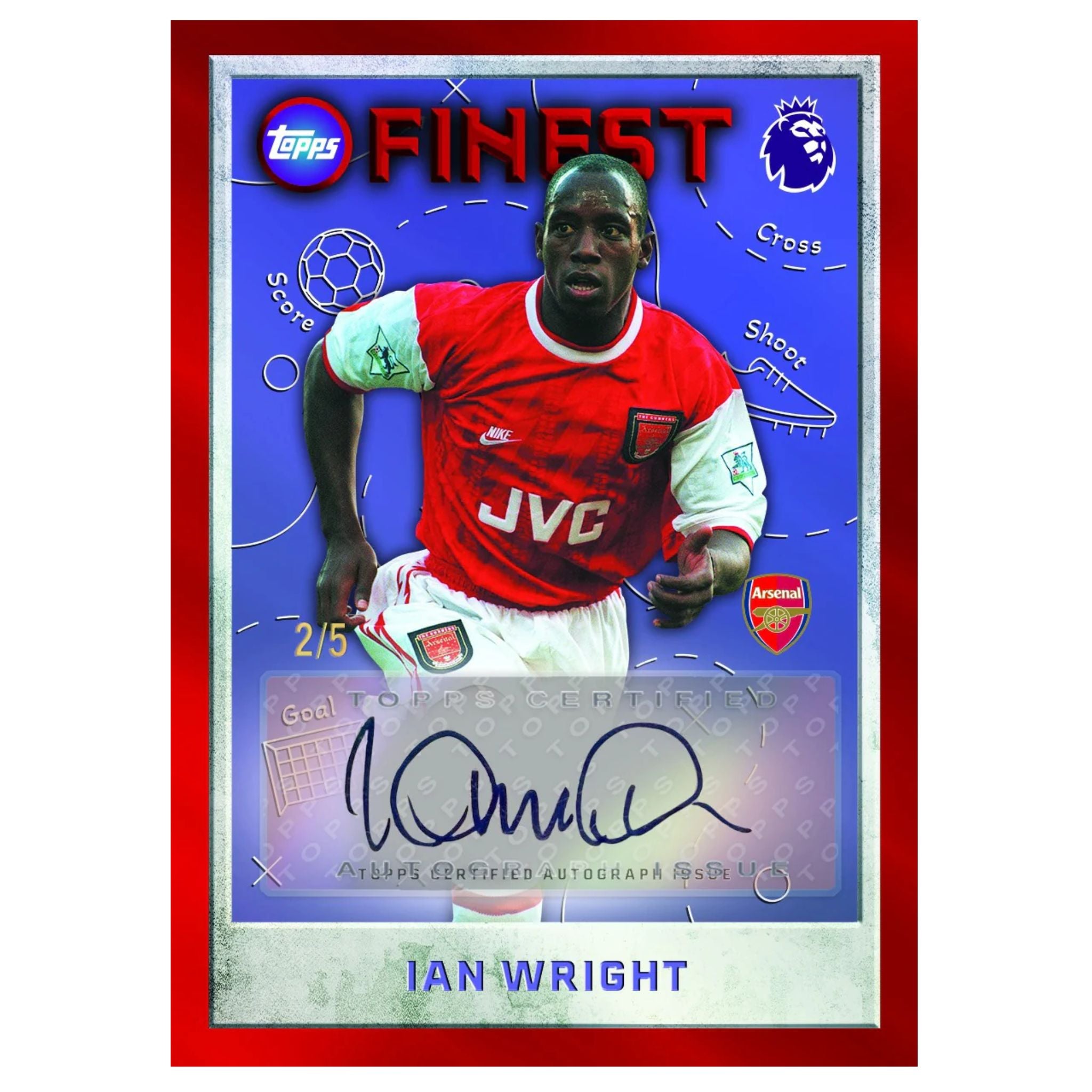 2026 Topps Finest Premier League Soccer Hobby Box