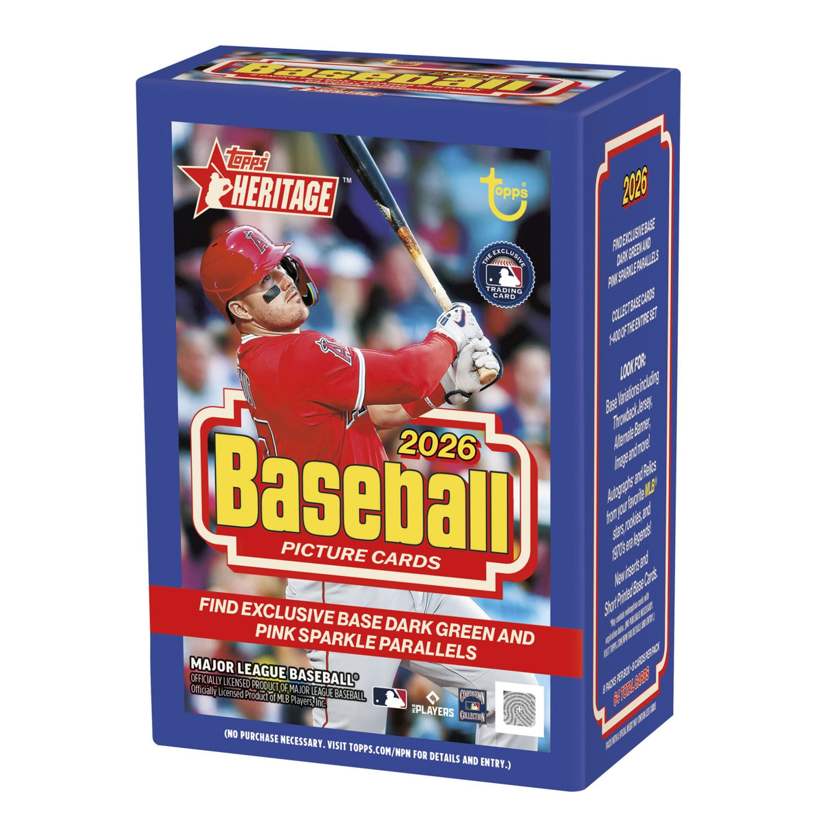 2026 Topps Heritage Baseball Blaster Box