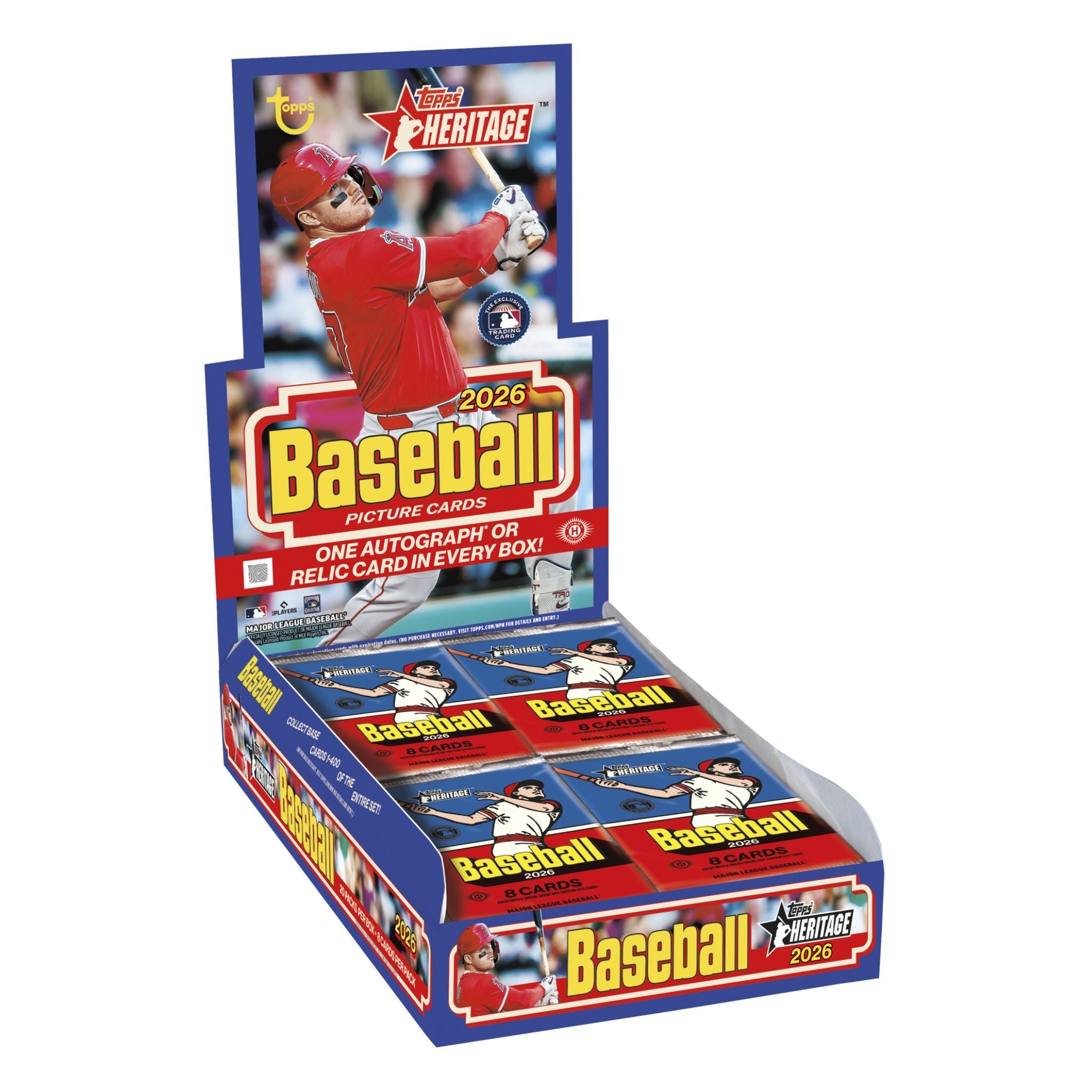2026 Topps Heritage Baseball Hobby Box