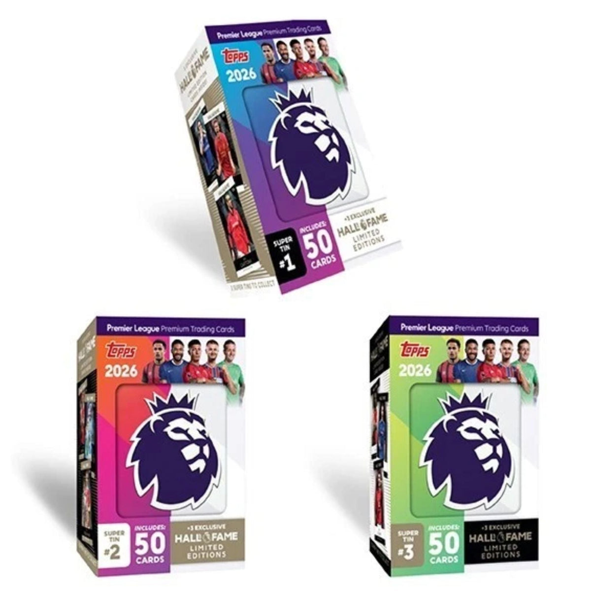 2026 Topps Premier League EPL Soccer Super Tin