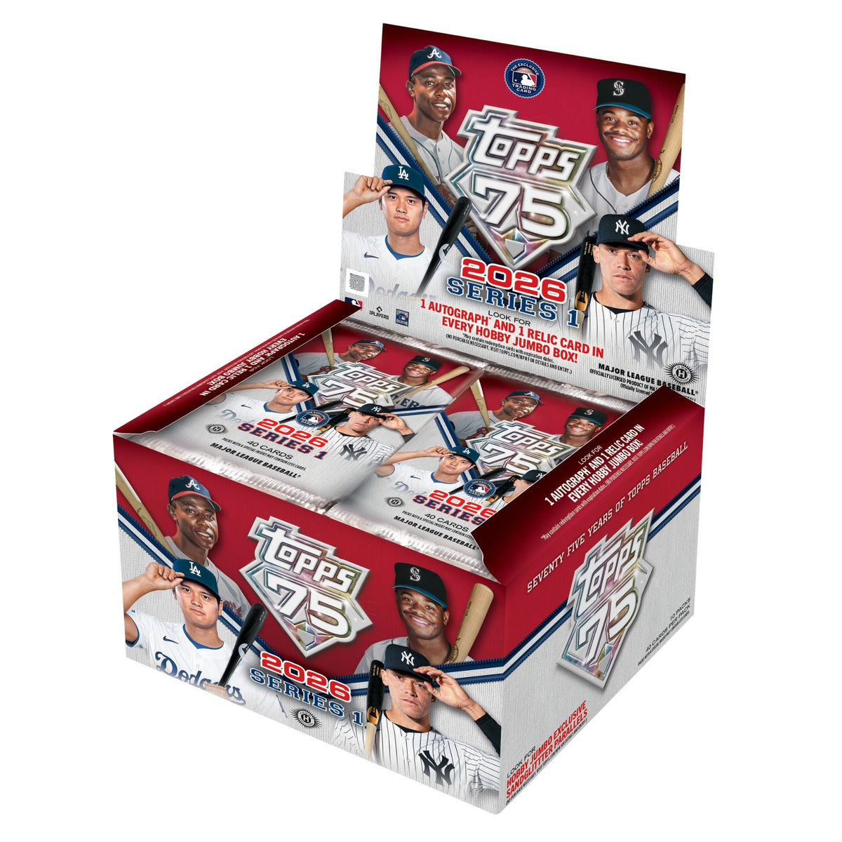 2026 Topps Series 1 Baseball Jumbo Box