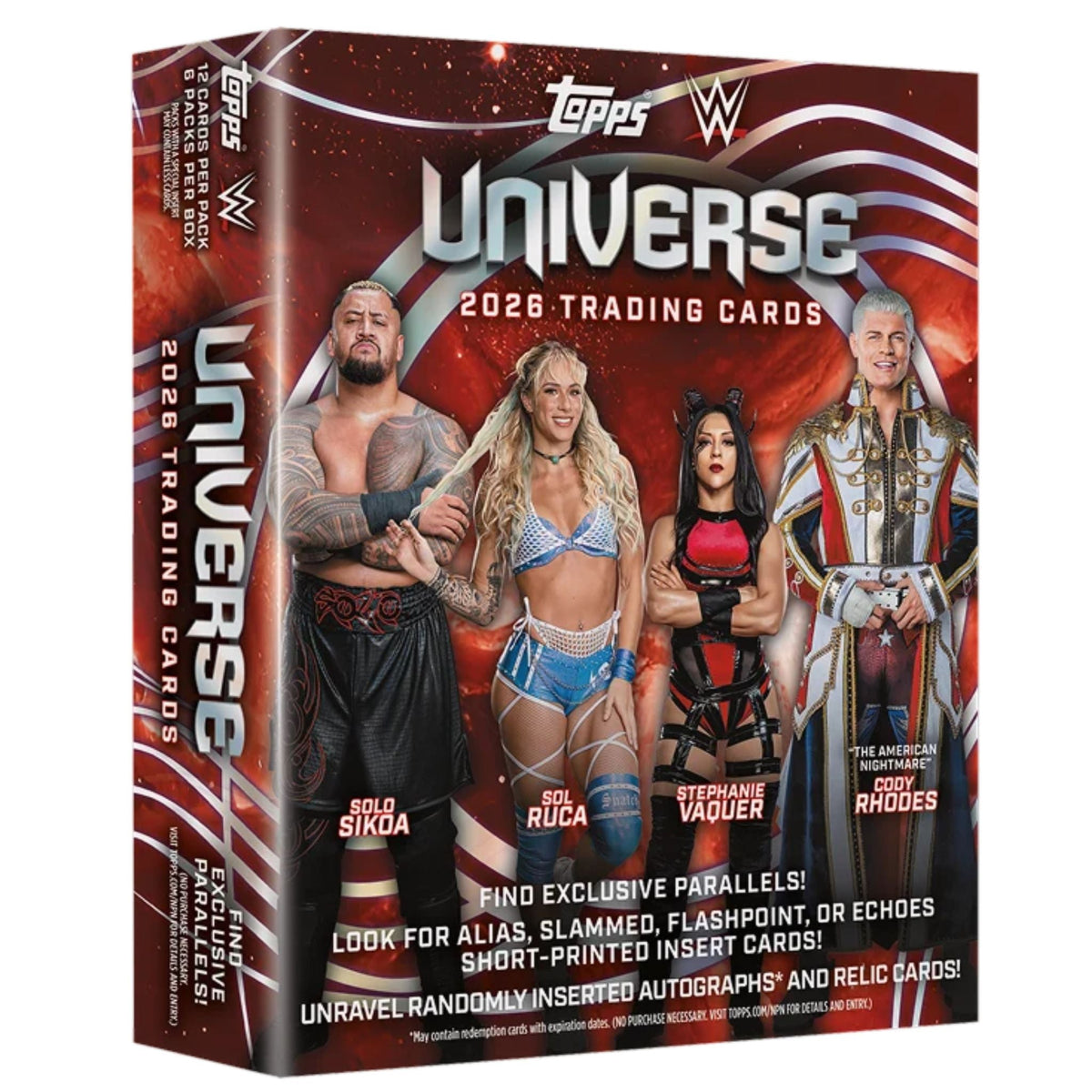 2026 Topps Universe WWE Mega Box