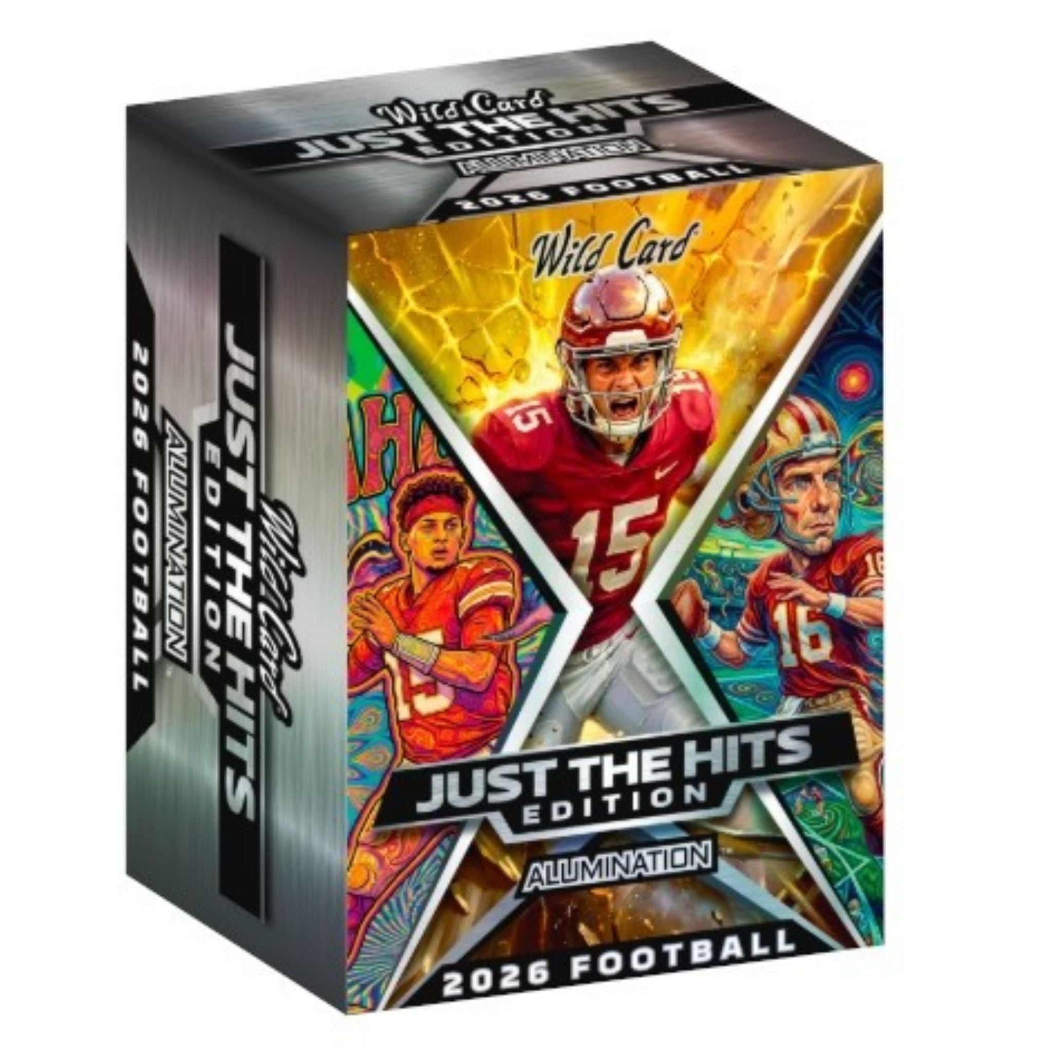 2026 Wild Card Alumination Just The Hits Football Hobby Jumbo Box