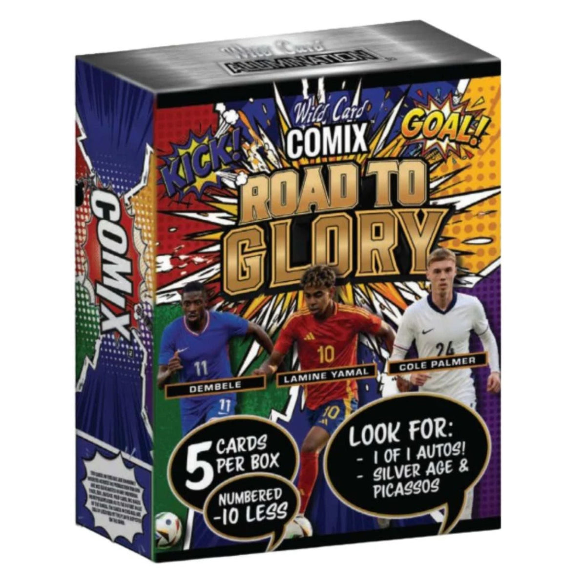 2026 Wild Card Comix Road To Glory Soccer Hobby Box