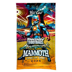 2026 Wild Card Fantasy Football Atompunk Mammoth Football Pack