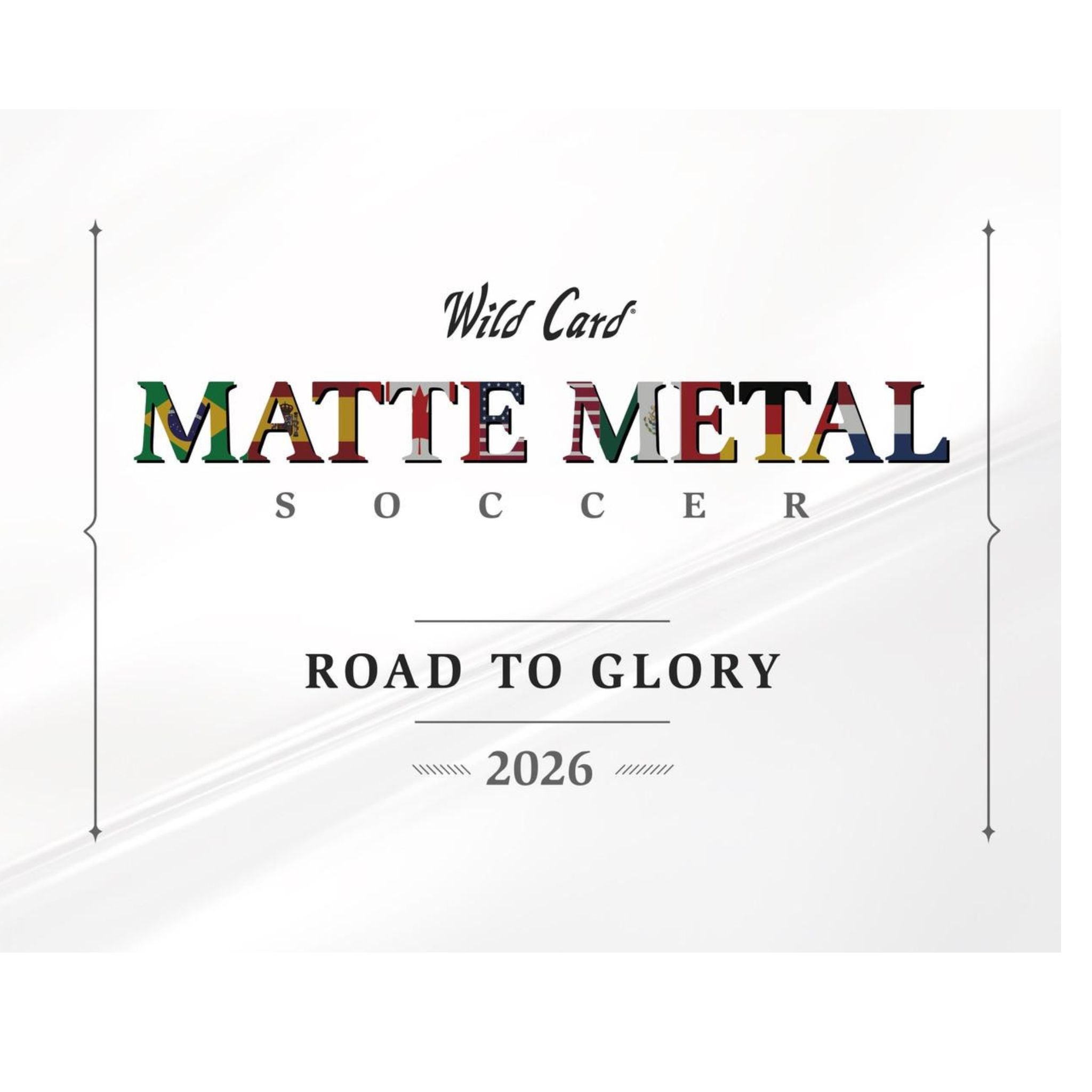 2026 Wild Card Matte Metal Soccer: Road To Glory Box