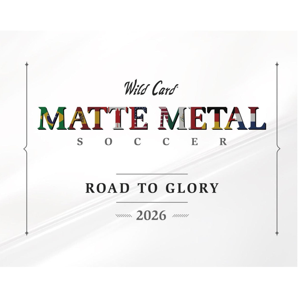 2026 Wild Card Matte Metal Soccer: Road To Glory Box