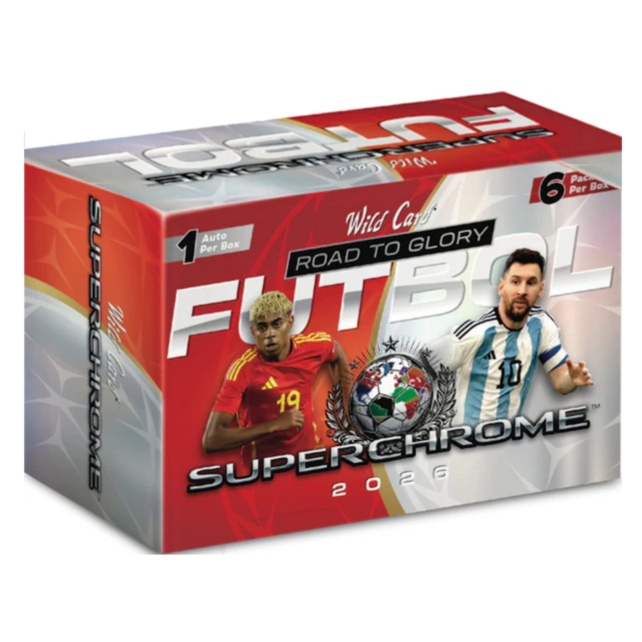 2026 Wild Card SuperChrome Soccer Road To Glory Hobby Box