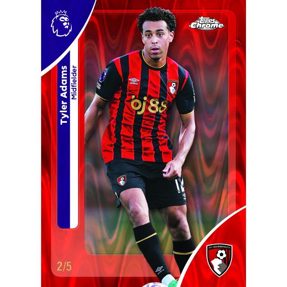 2026 Topps Chrome Premier League Soccer Breaker Delight Box