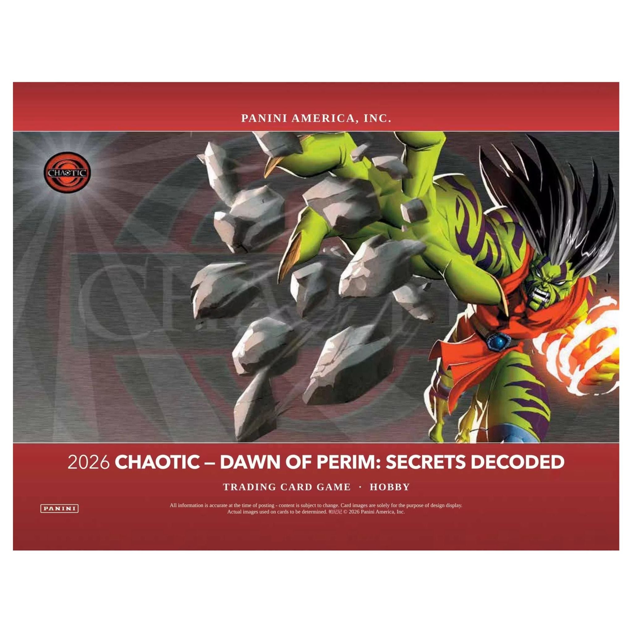Chaotic Dawn of Perim Secrets Decoded Count Goods Booster Box (Presell)