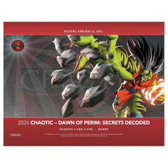 Chaotic Dawn of Perim Secrets Decoded Count Goods Booster Box (Presell)