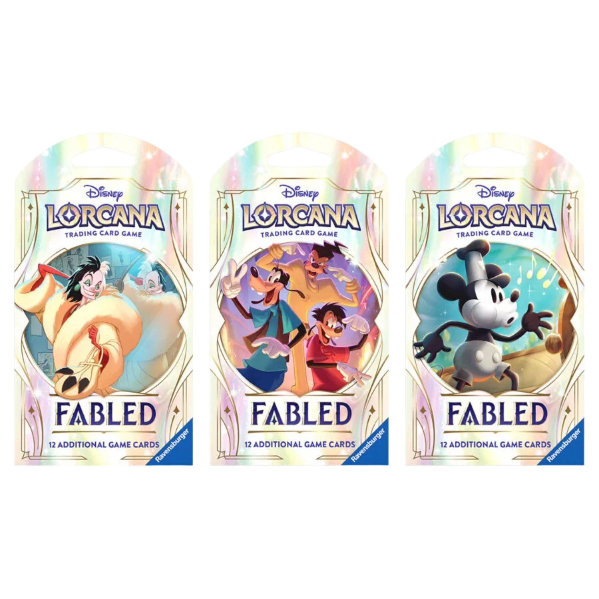 Disney Lorcana Fabled Sleeved Booster Pack