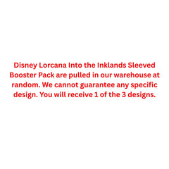 Disney Lorcana Into the Inklands Sleeved Booster Pack