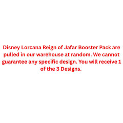 Disney Lorcana Reign of Jafar Booster Pack