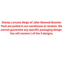 Disney Lorcana Reign of Jafar Sleeved Booster Pack