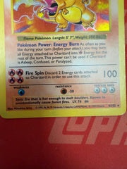 1999 Pokemon Base Set Charizard Holo Shadowless MP-HP 4/102