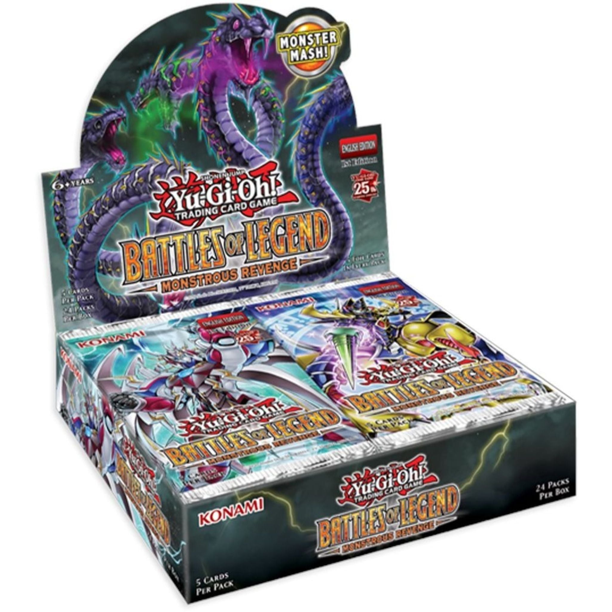 Yu-Gi-Oh Battles of Legend Monstrous Revenge (1st Edition) Booster Box