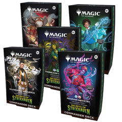 Magic The Gathering Secrets of Strixhaven Commander Deck Display (5 Decks)