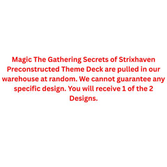 Magic The Gathering Secrets of Strixhaven Preconstructed Theme Deck