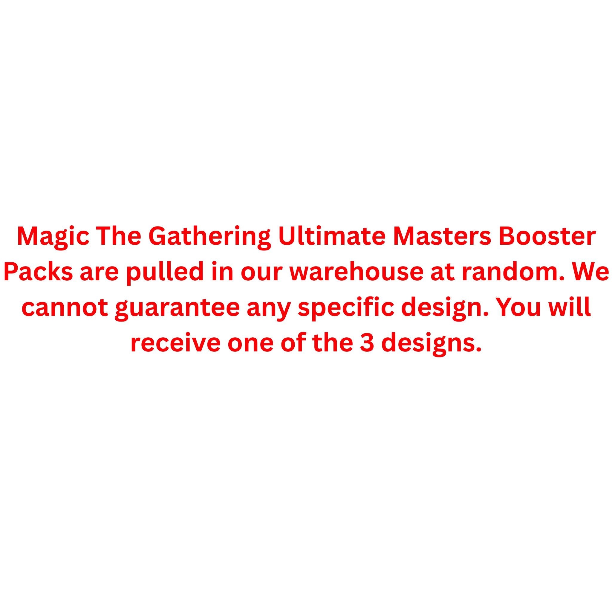 Magic The Gathering Ultimate Masters Booster Pack