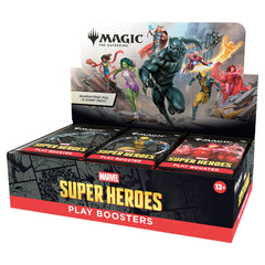 Magic The Gathering Universes Beyond Marvel Super Heroes Play Booster Box
