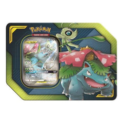 Pokemon Tag Team Celebi & Venusaur GX Tin
