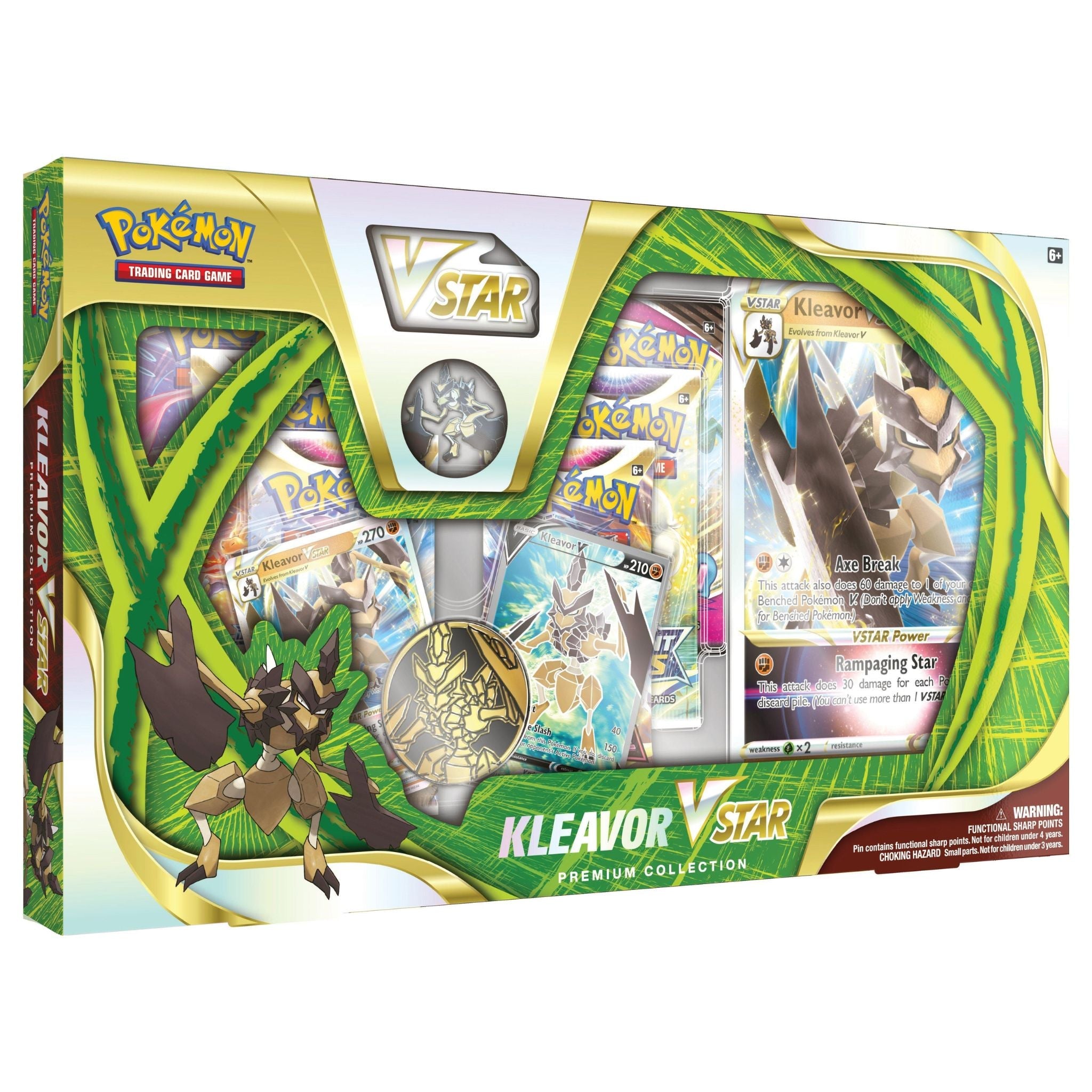 Pokemon Kleavor VStar Premium Collection Box