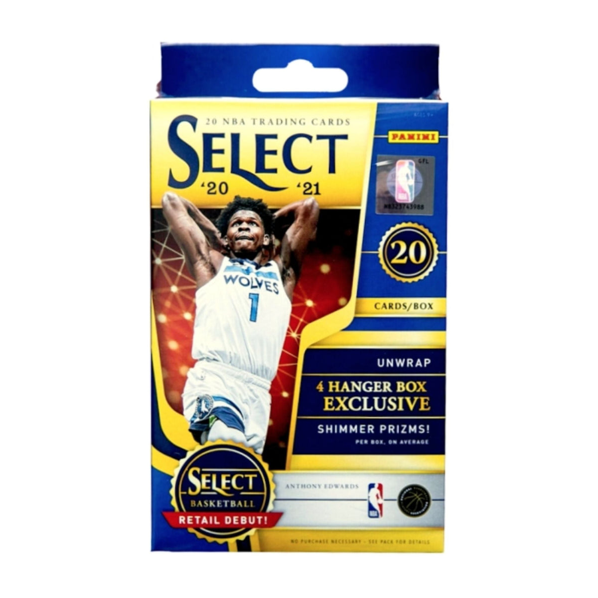 2020/21 Panini Select Basketball Hanger Box