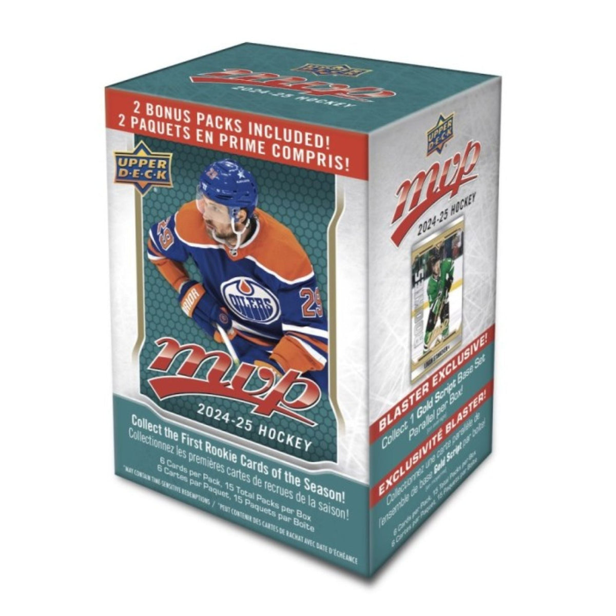 2024/25 Upper Deck MVP Hockey Blaster Box