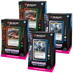 Magic The Gathering Kamigawa Neon Dynasty Commander Deck Display (4 Decks)