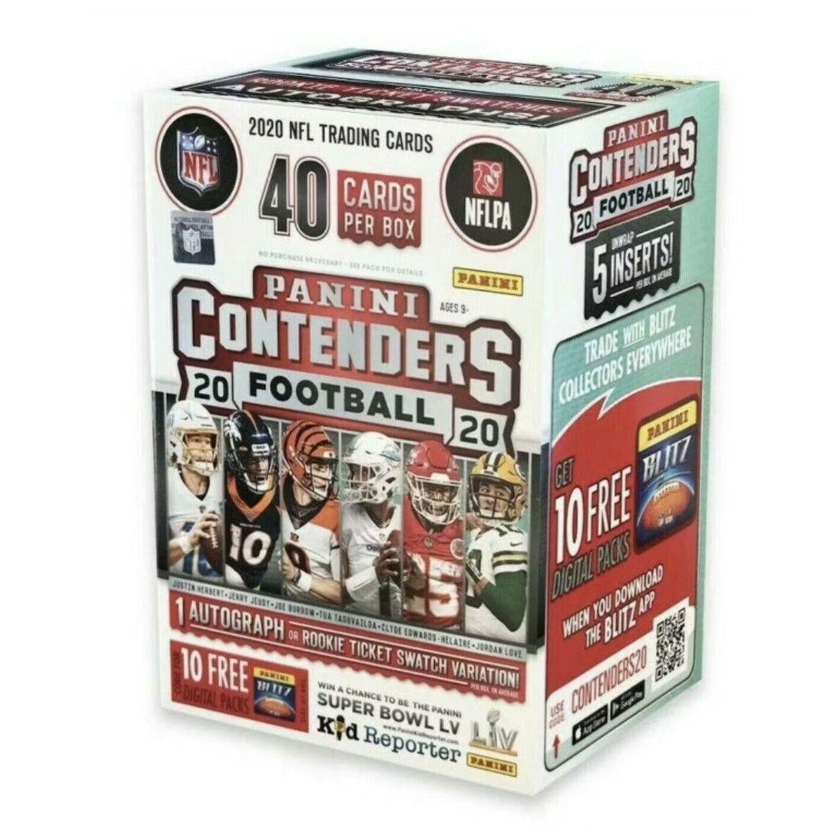 2020 Panini Contenders Football Blaster Box