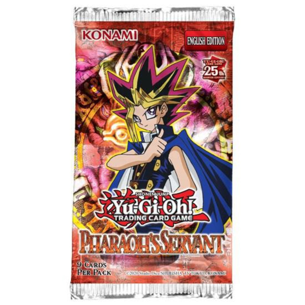 Yu-Gi-Oh Pharaohs Servant 25th Anniversary Edition Booster Pack