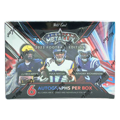 2023 Wild Card American Metallix Football Hobby Box