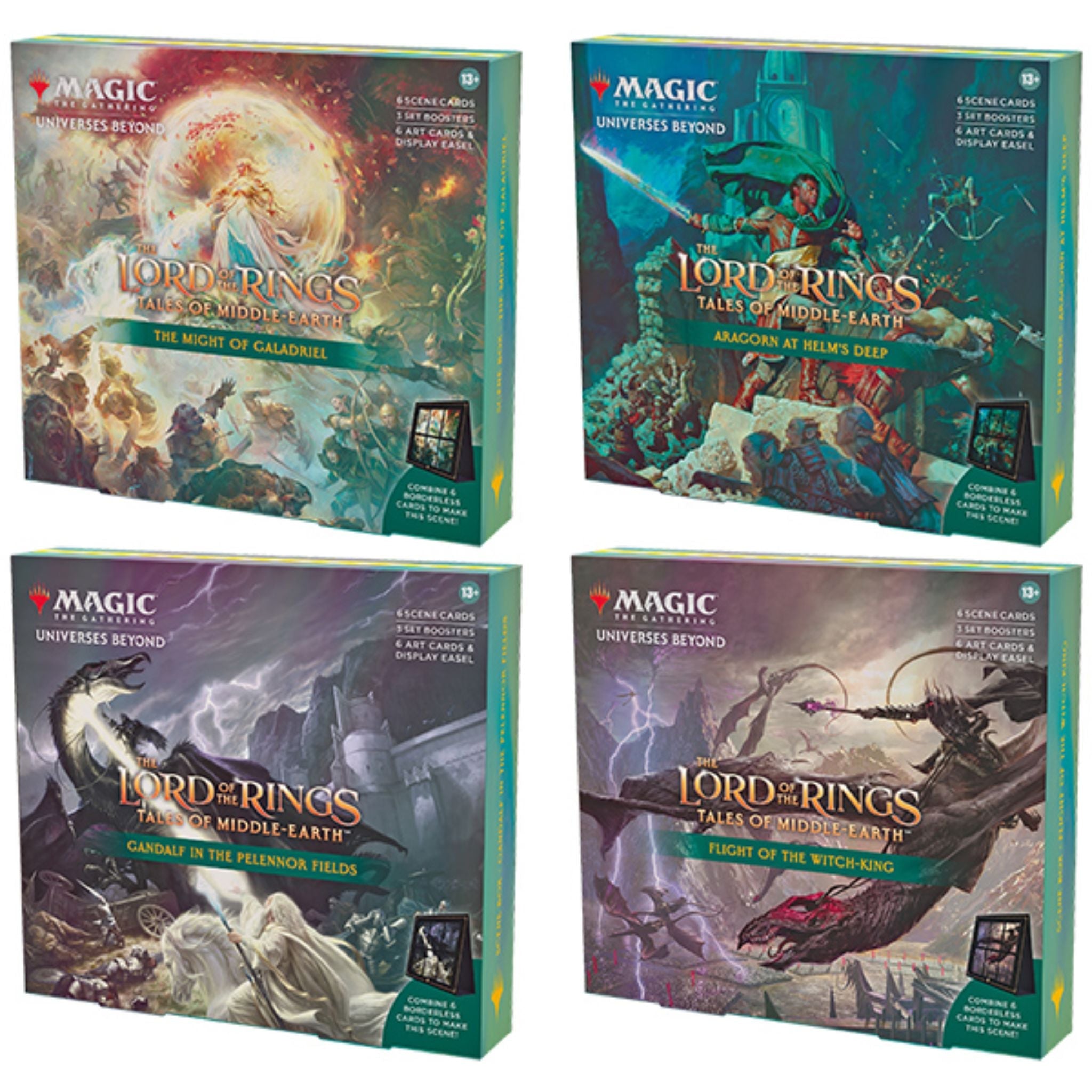 Magic The Gathering Lord of the Rings Tales of Middle-Earth Scene Box Display