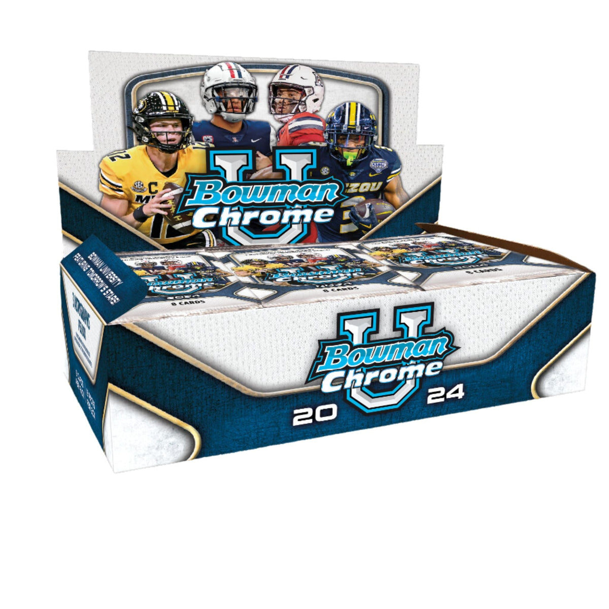 2024 Bowman Chrome University Football Jumbo Box