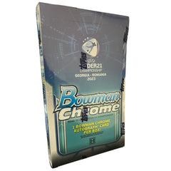 2022 Bowman Chrome Road to UEFA Under-21 European Championship Soccer Hobby Box