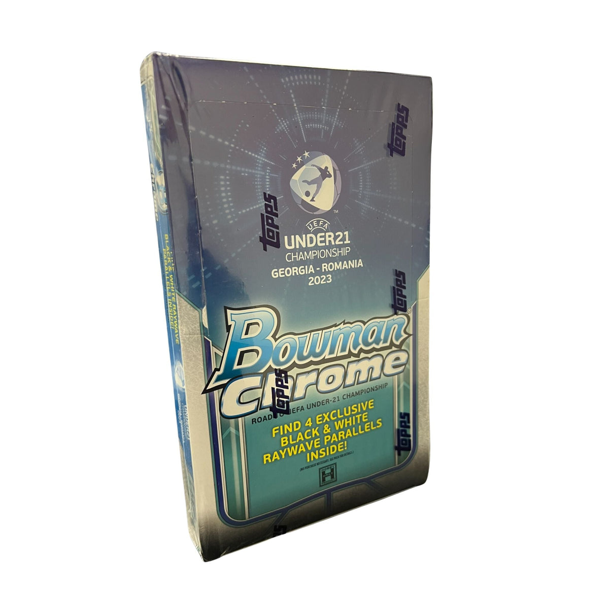 2022 Bowman Chrome Road to UEFA Under-21 European Championship Soccer Hobby Lite Box