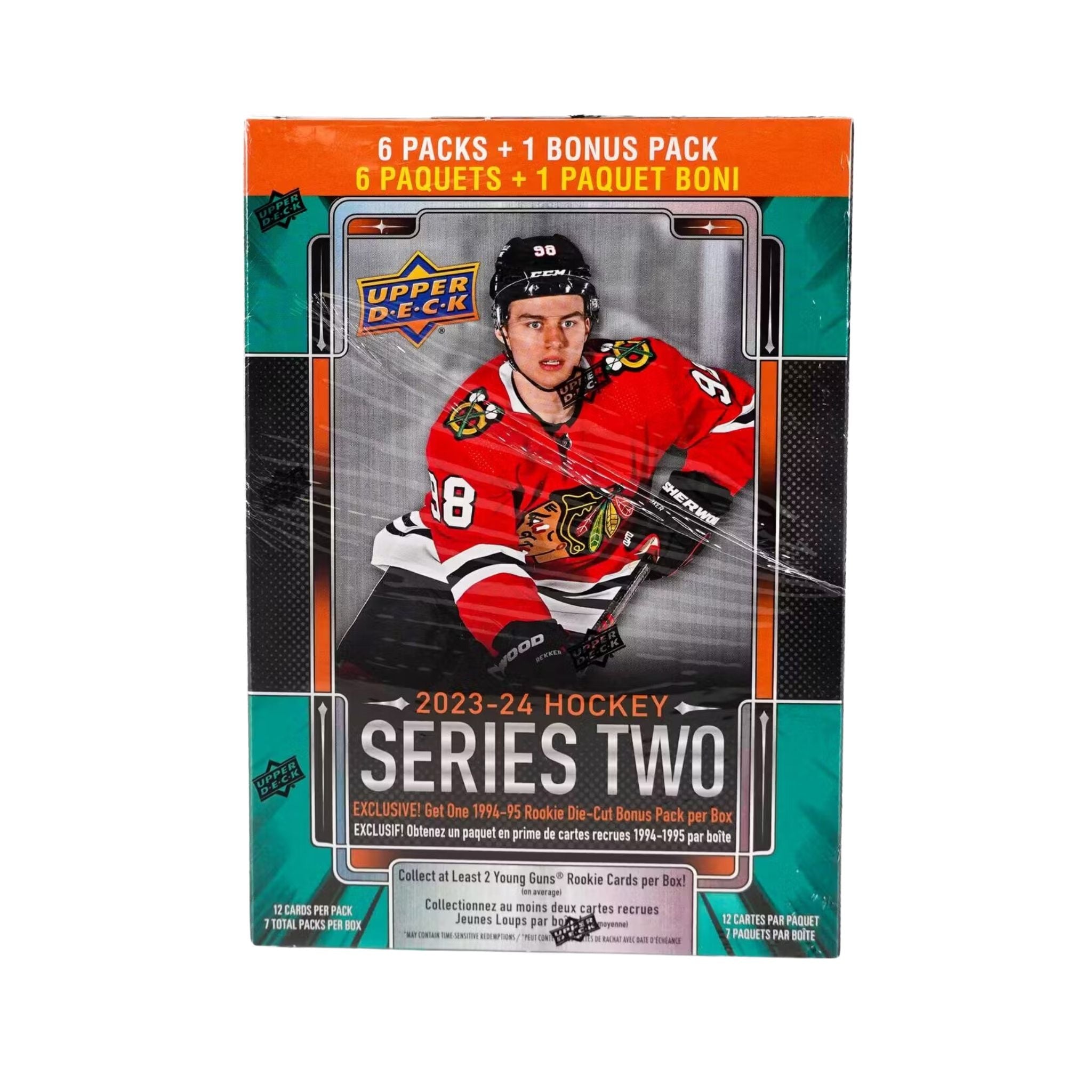 2023/24 Upper Deck Series 2 Hockey 1994/95 Rookie Die Cut Mega Box