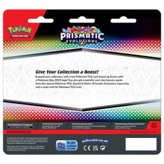 Pokemon Scarlet & Violet Prismatic Evolutions 2-Pack Blister