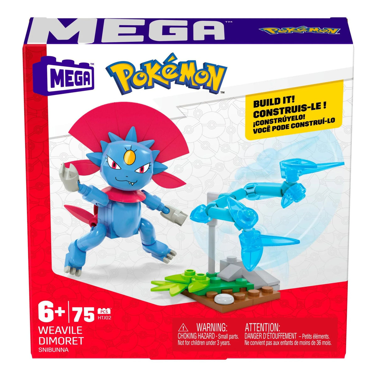 Mattel Mega Construx Pokemon Power Pack Weavile