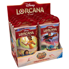 Disney Lorcana Reign of Jafar Starter Deck Display (8 Decks)