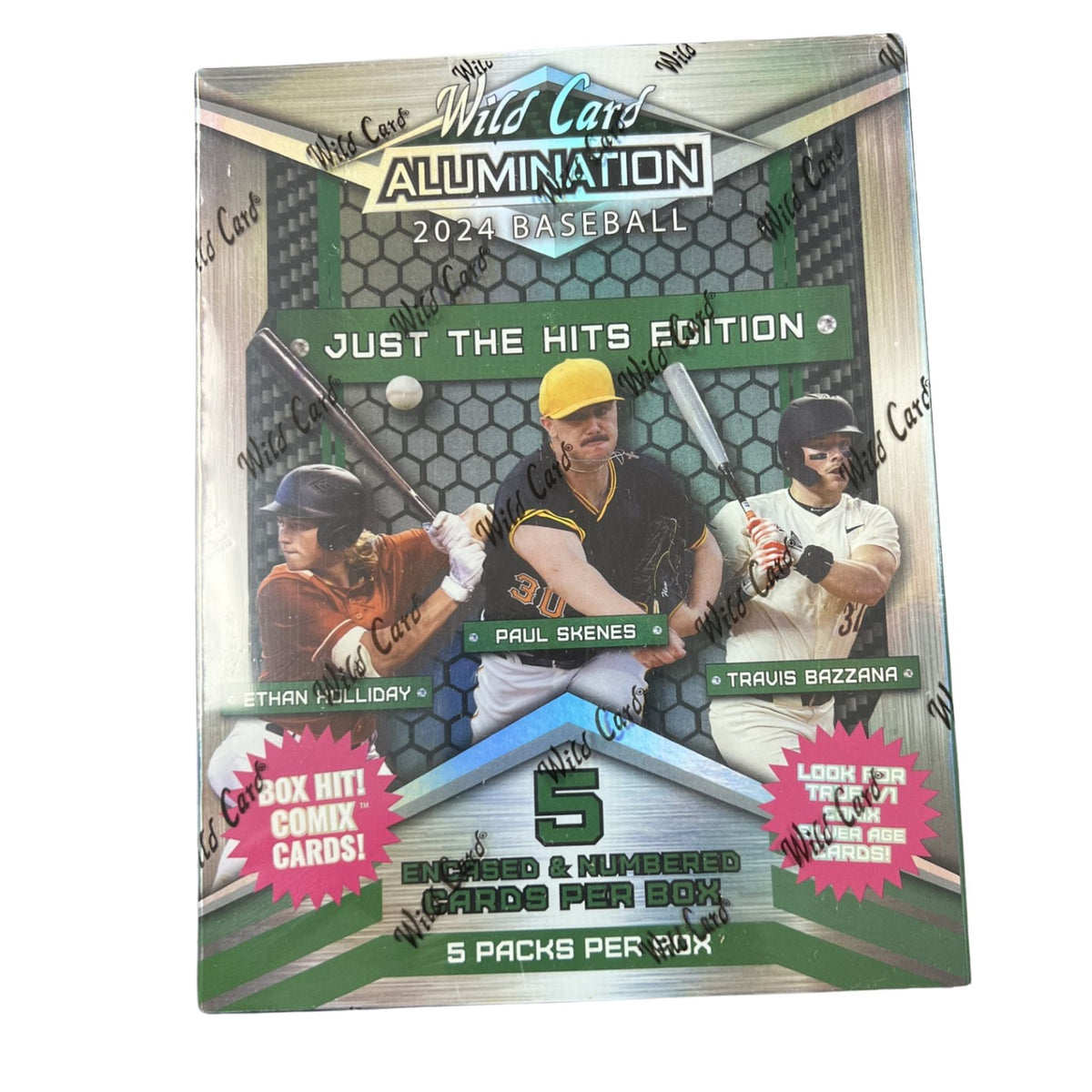 2024 Wild Card Alumination Just The Hits Baseball Box